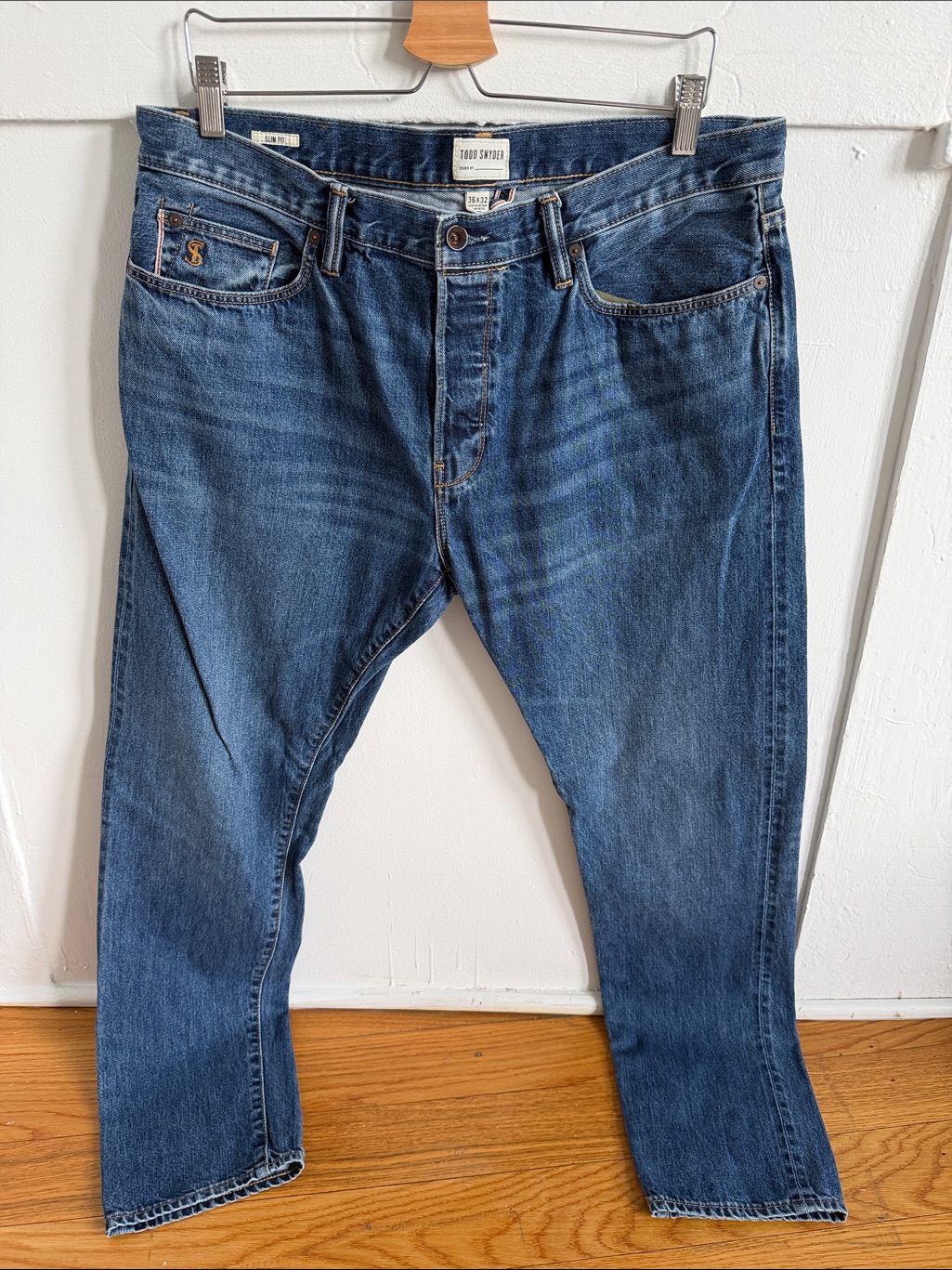 Todd Snyder Men’s Denim Slim Fit